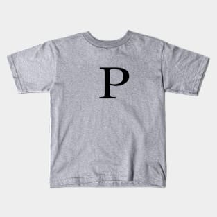 Rho Greek Letter Kids T-Shirt